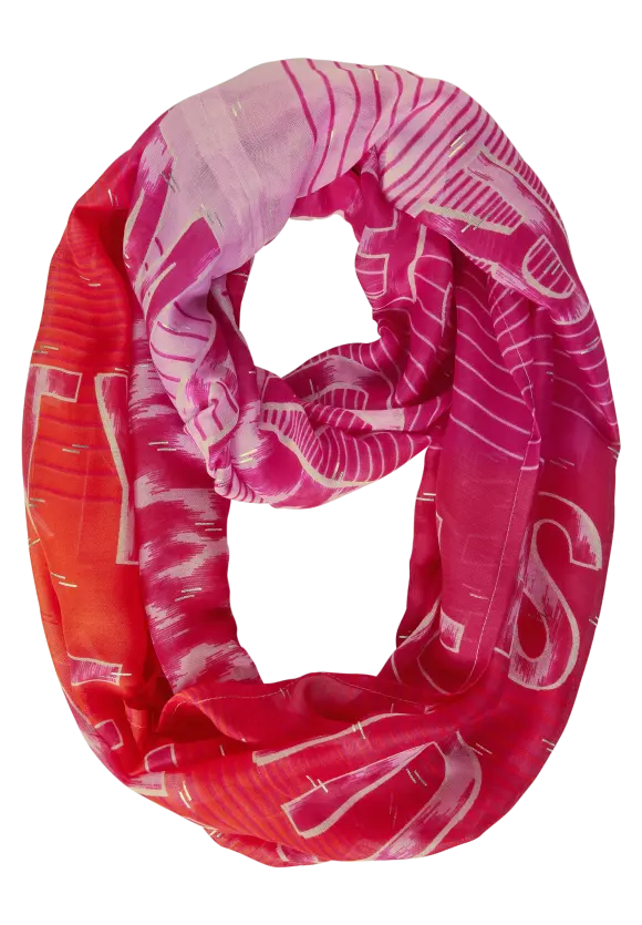 Modal Print Loop - pink sorbet