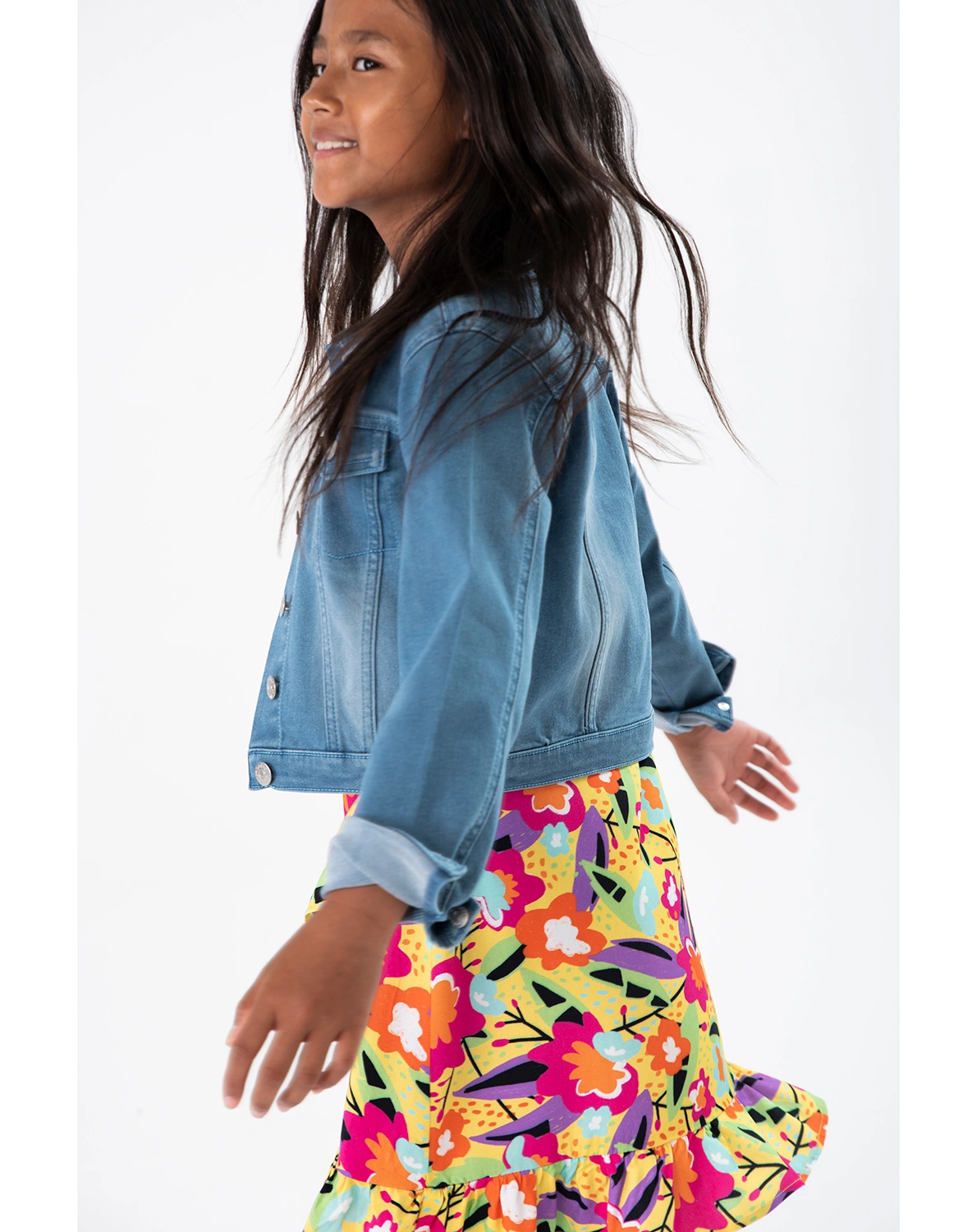 Kleid BLUMEN in bunt