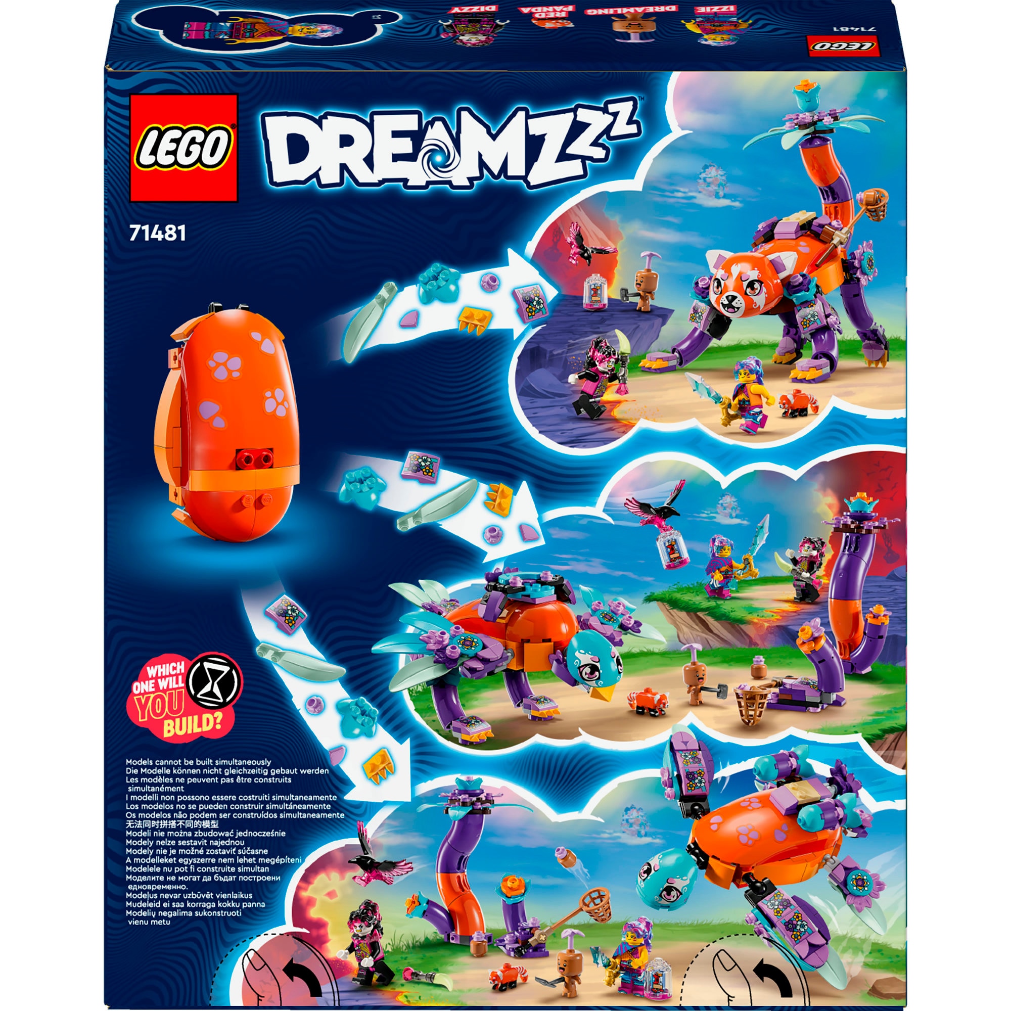 LEGO Konstruktionsspielzeug DREAMZzz Izzies Traumtiere