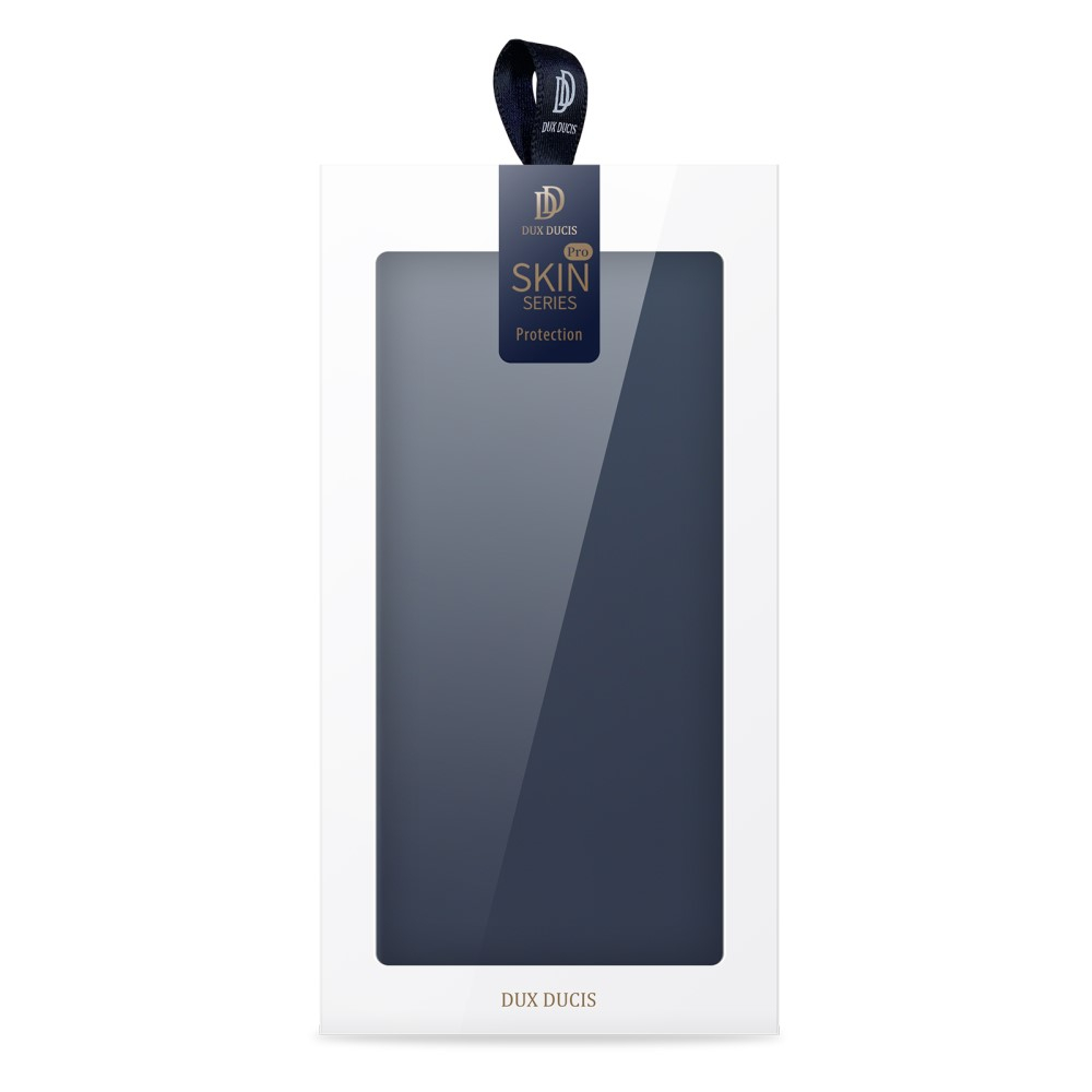 Samsung Galaxy S24 Flip Wallet Cover Leder Tasche - Dunkelblau