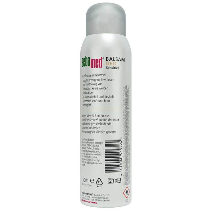 Sebamed Balsam Deo Sensitive Aerosol, 150 ml