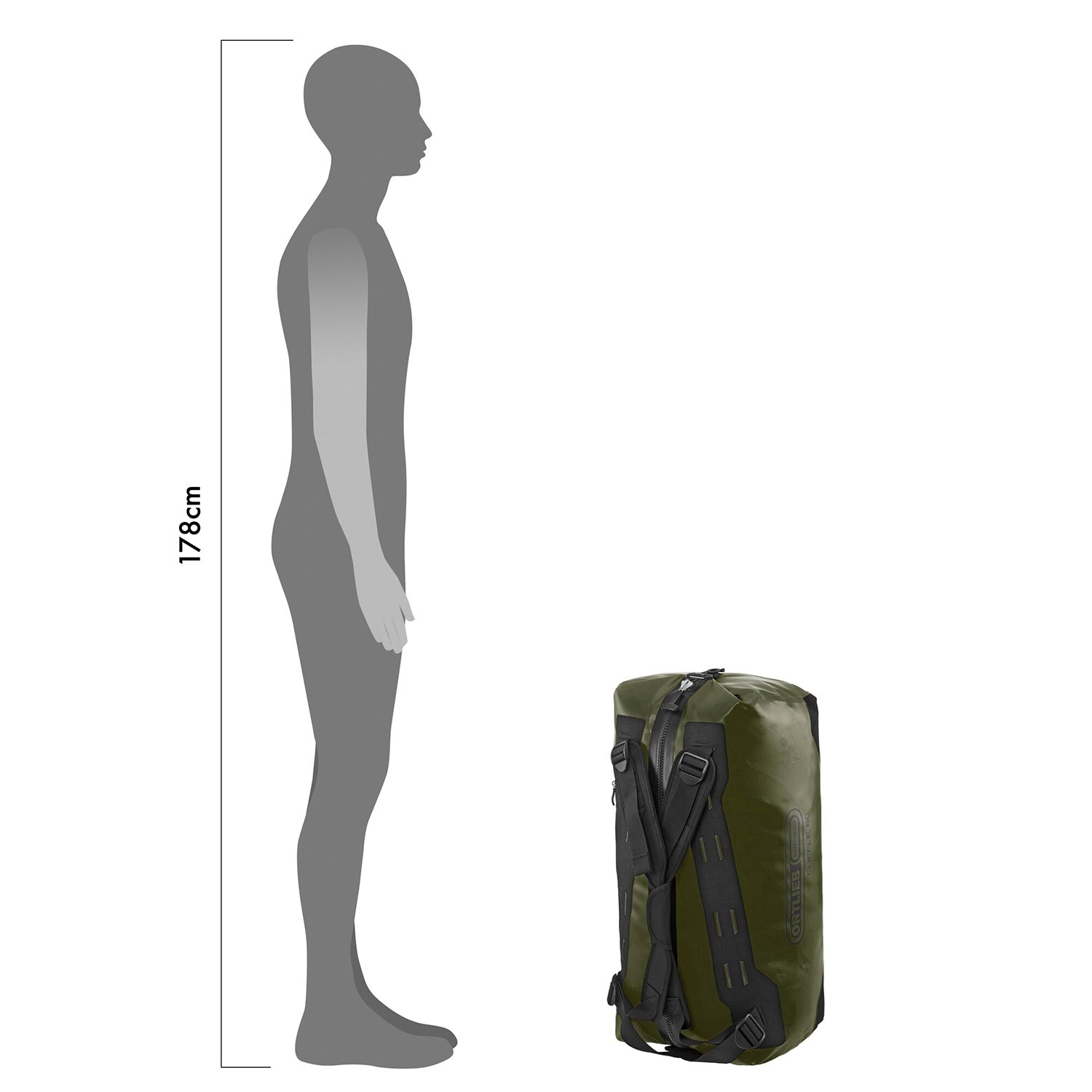 Ortlieb Duffle 60L olive
