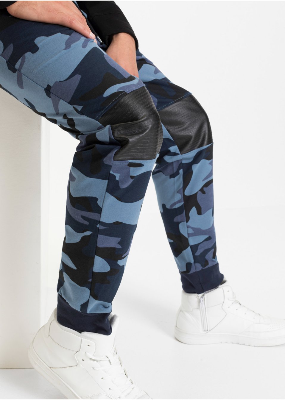 Pantalon de jogging avec détails biker