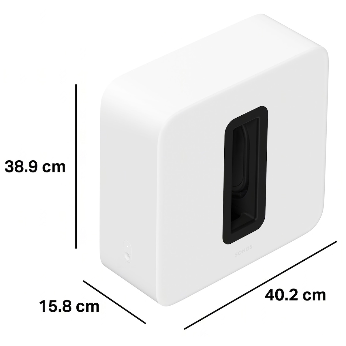 Sonos Sub 4 trådløs subwoofer (hvit)