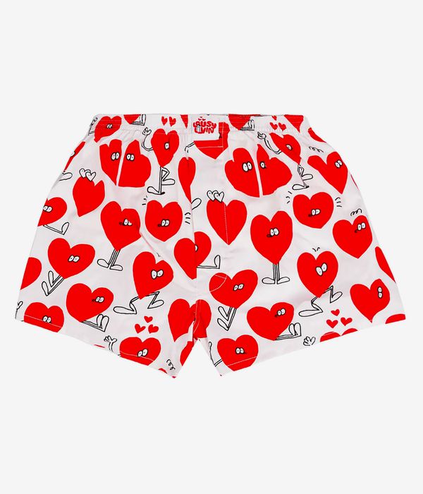 Lousy Livin Valentines Boxershorts (white)