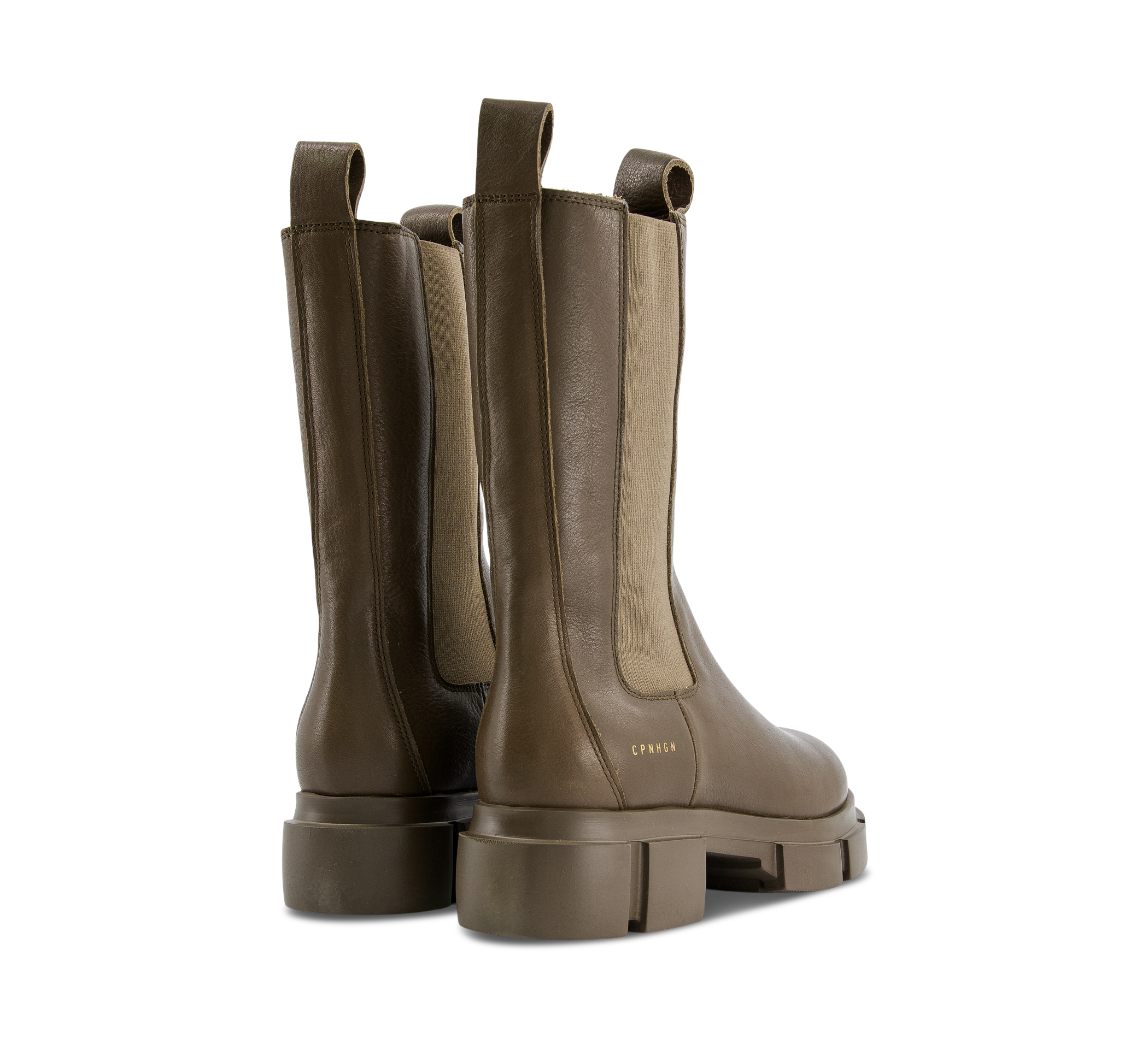 Copenhagen Chelsea Boots grün