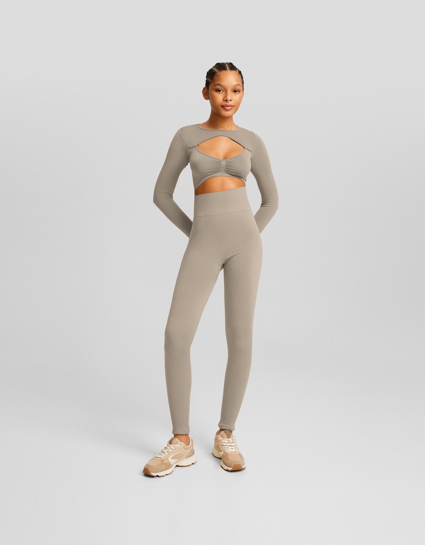 Leggings push-up sem costura