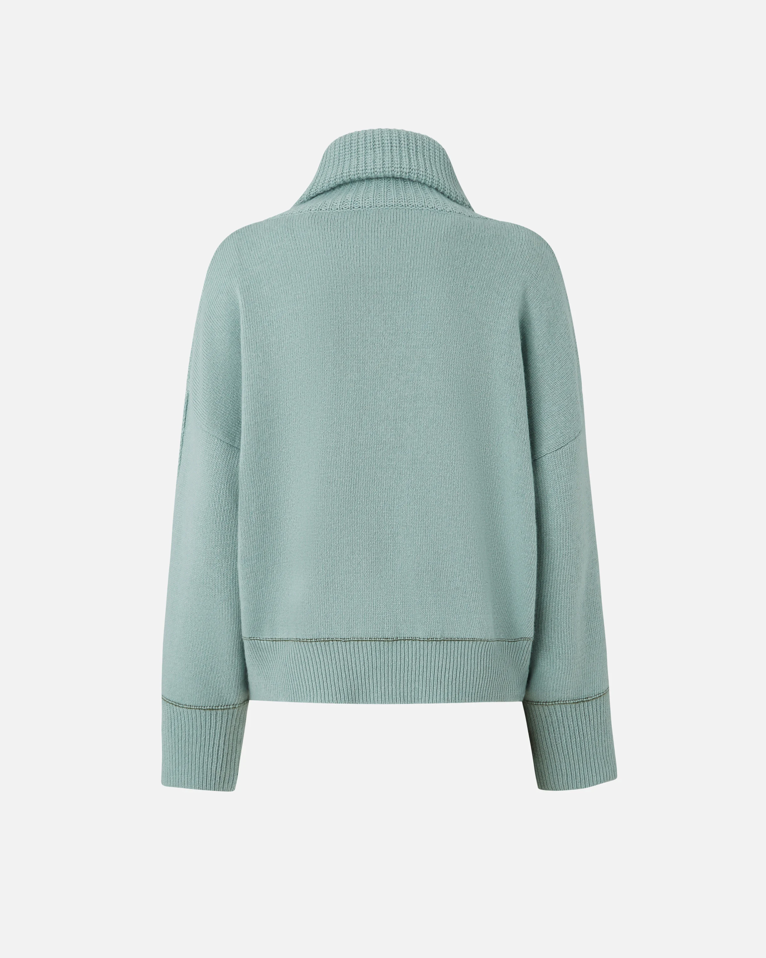 Pull à col roulé fin | Multicolore