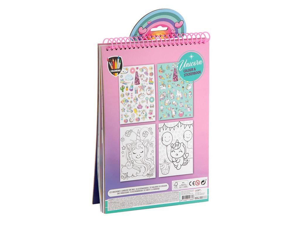 LIVRO COLORIR GRAFIX C/ STICKERS 3D