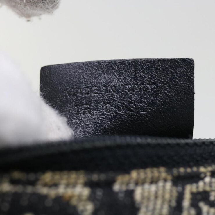 Dior Vintage Dior Saddle Bag Black