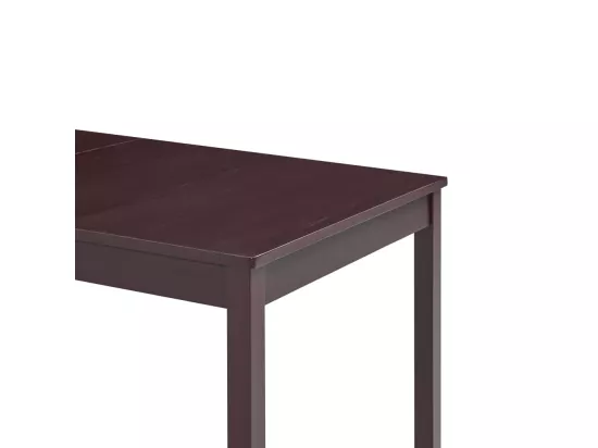 Ensemble de salle à manger 7 pcs Pinède Marron foncé