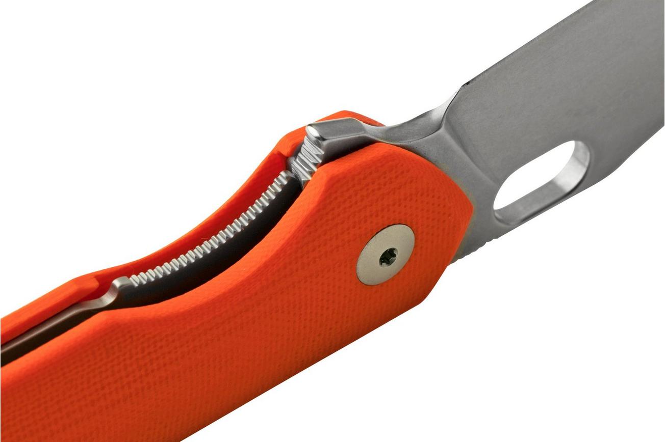 GiantMouse ACE Jutland Orange G10 zakmes, Ansø en Voxnaes design