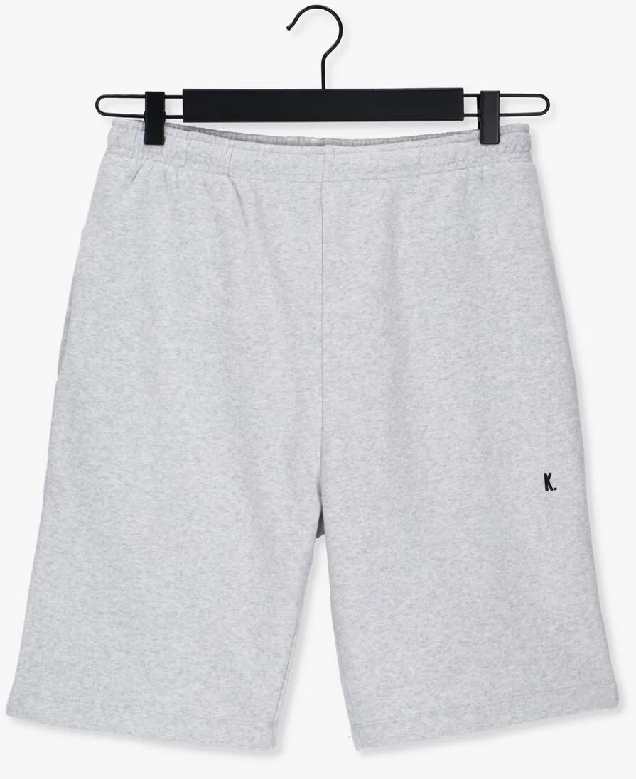 KULTIVATE lichtgrijze kultivate korte broek sh comfort shorts