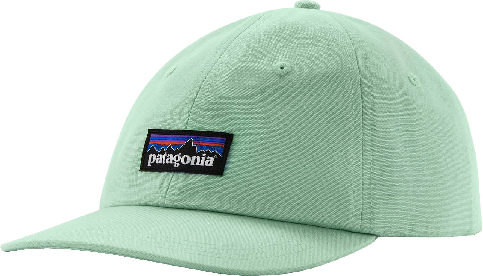 P-6 Label Trad Cap Rinsed Green