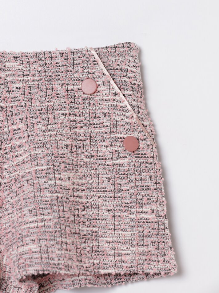 Shorts estruturados - Rosa escuro