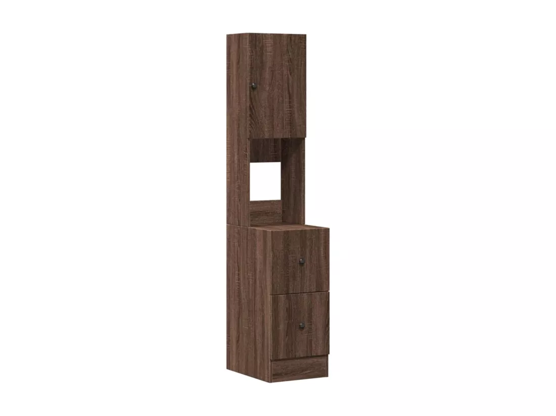 Armoire de cuisine chêne marron 35x50x180 cm bois d’ingénierie