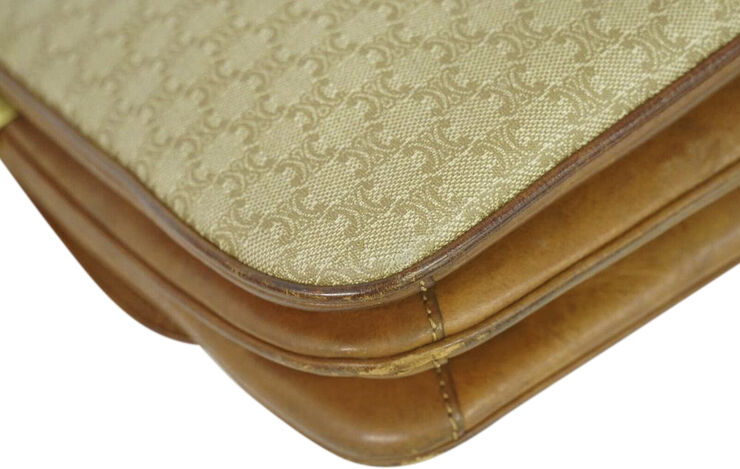 Celine Vintage Celine Crossbody Bag Beige