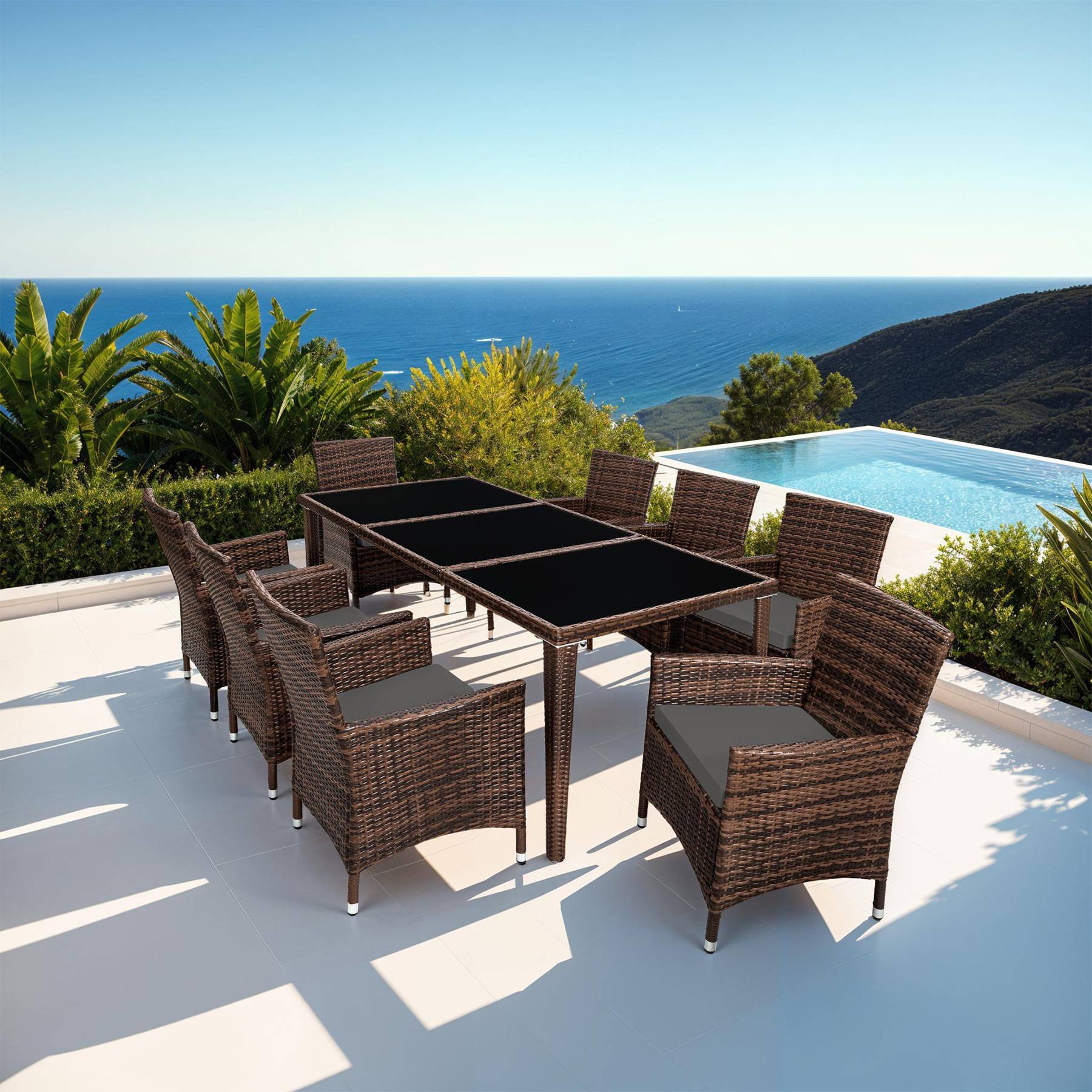 Rattan Sitzgruppe Menorca
