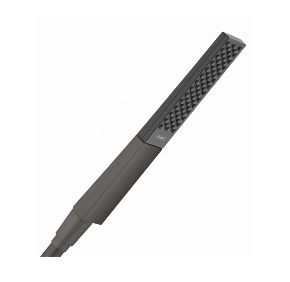Hansgrohe Rainfinity staafhanddouche zwart chroom geborsteld