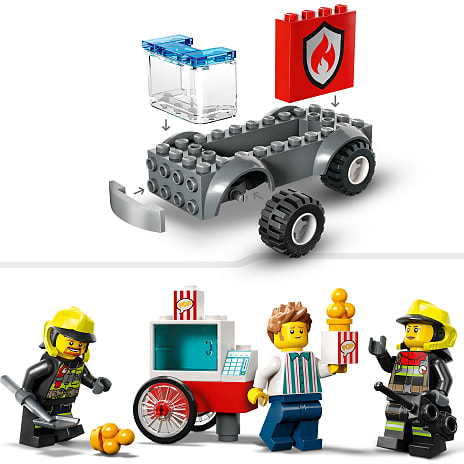 LEGO City 60375 Brandstation og brandbil