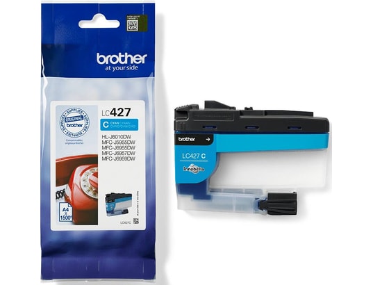 BROTHER - Cartouche d'encre LC427C Cyan Jusqu'à 1500 pages