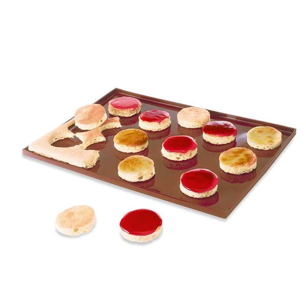 Lot Set poche à douille + Flexi' Plaque silicone de pâtisserie à rebor