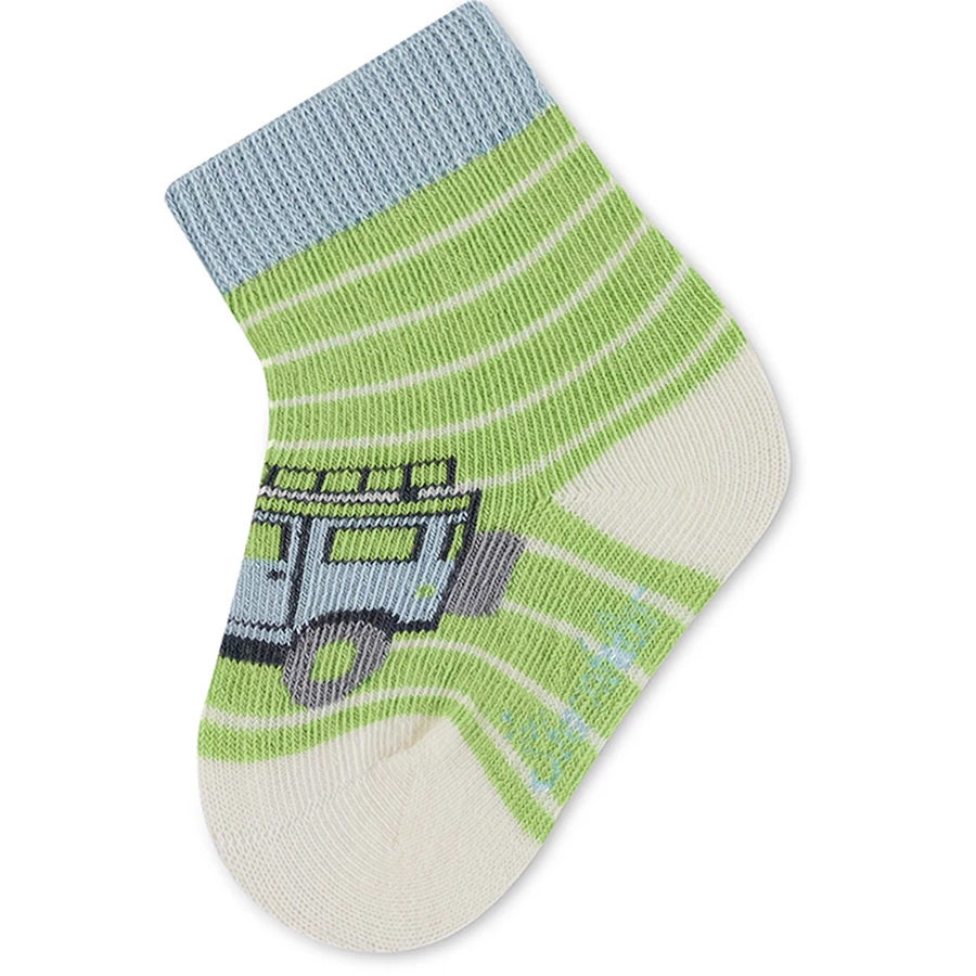 Sterntaler Baby-Söckchen 3er-Pack Dschungel ecru