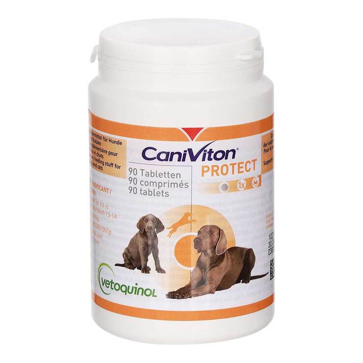 Caniviton Protect Ergänzungsfuttermittel für Hunde / Katzen, 90 St