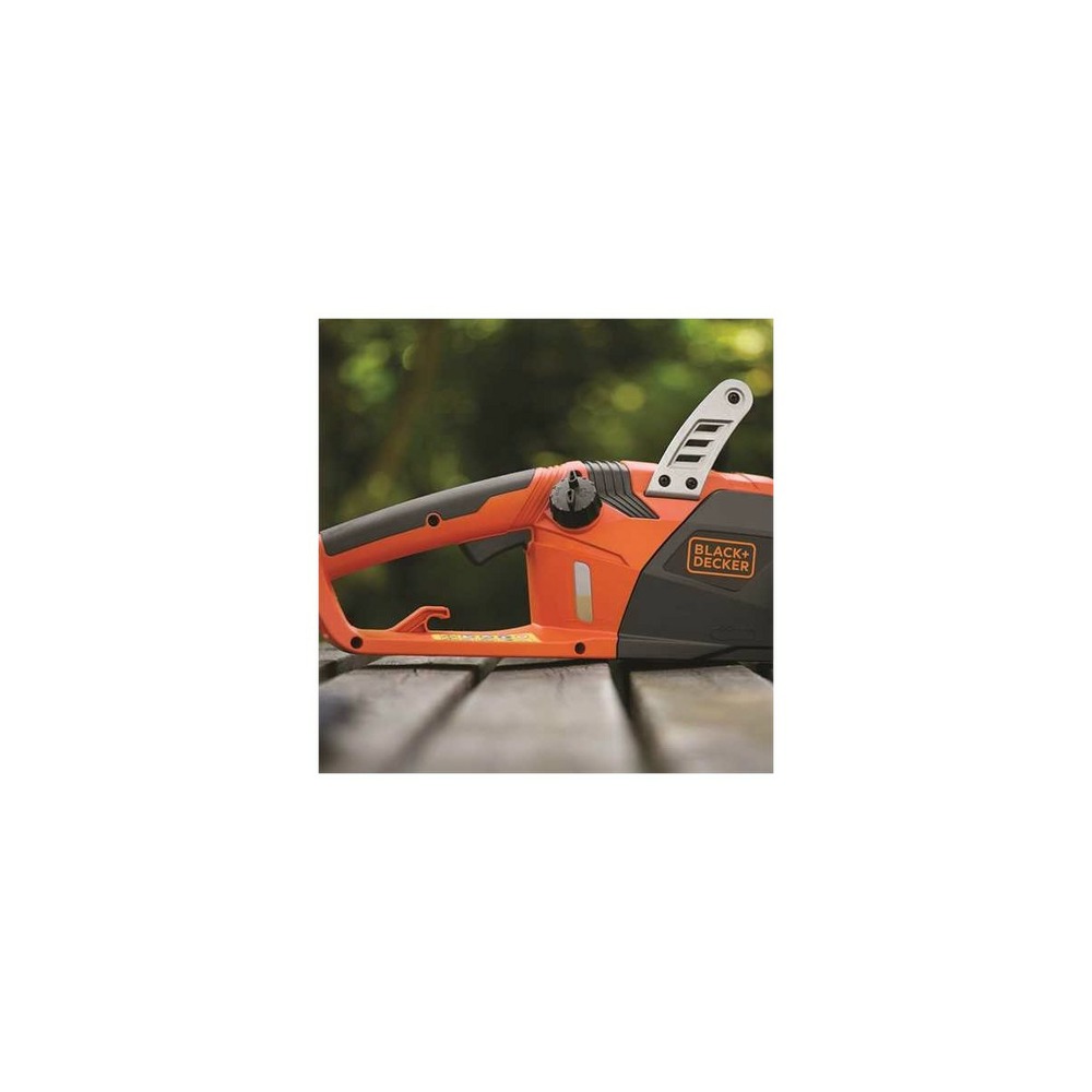 Tronçonneuse electrique 2200w lame 45cm pompe à huile automatique black & decker