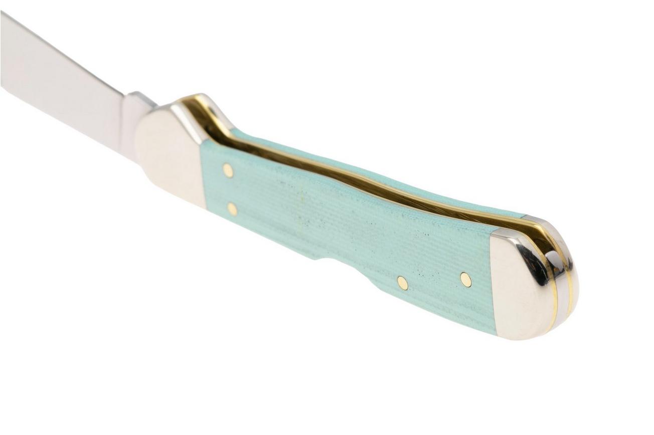 Case Mini CopperLock Smooth Seafoam Green G-10, 18109, 101749L SS zakmes