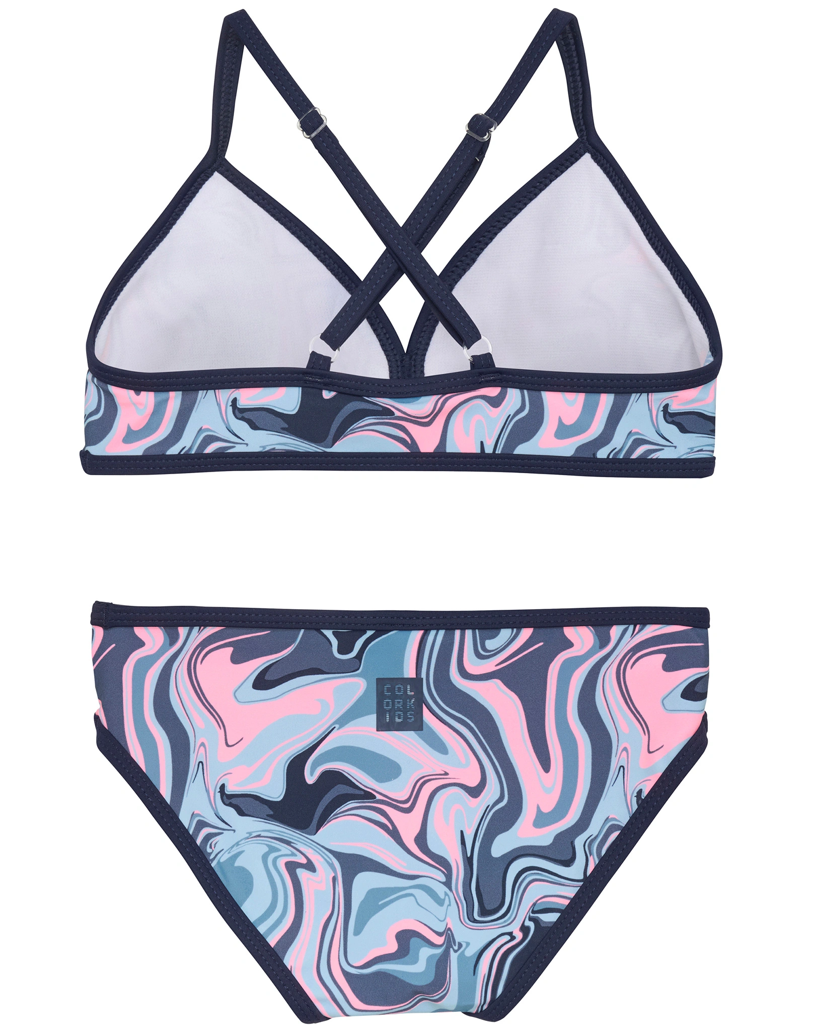 Bikini MARBLE in cerulean
