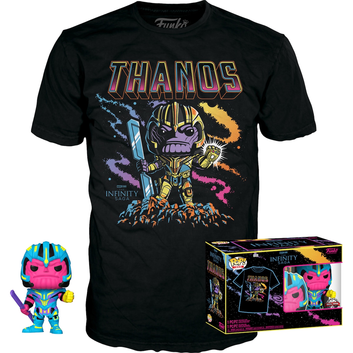 Funko Pop! and Tee Thanos (L)
