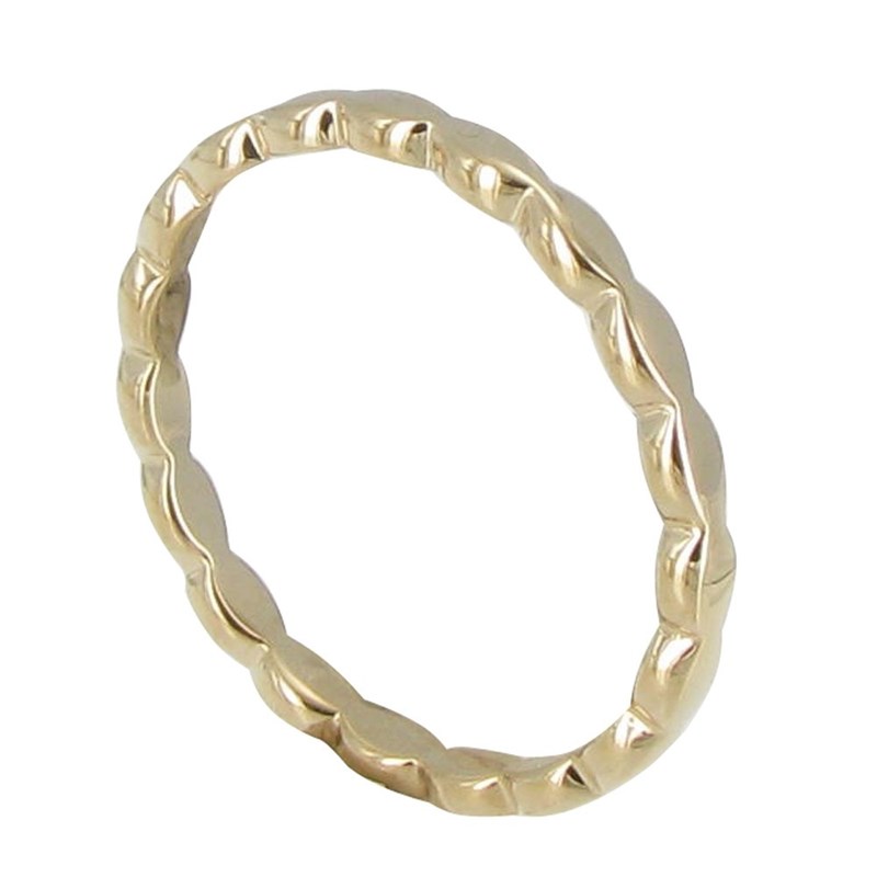 Bague Plaqué Or Anneau d'Amandes