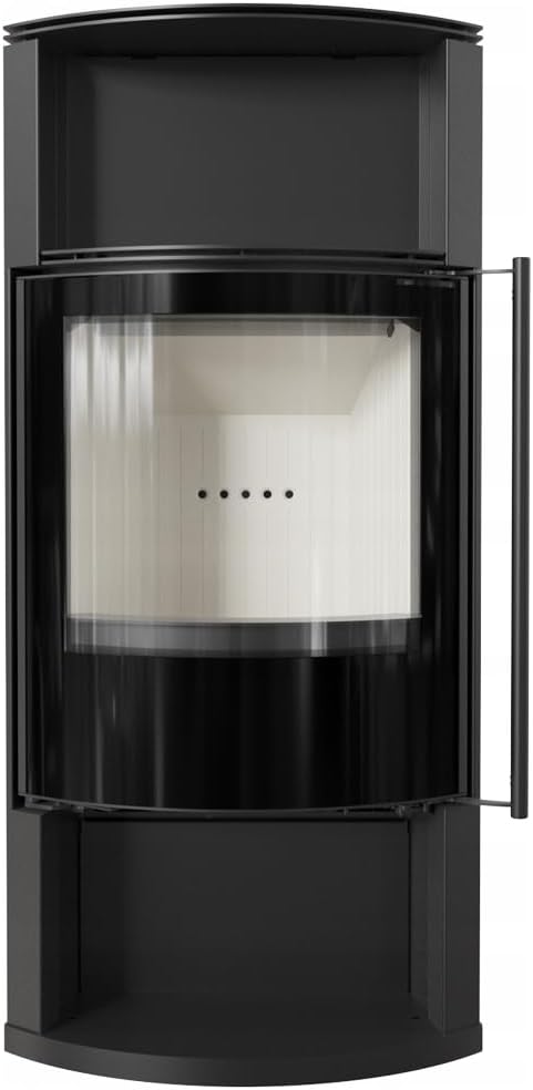 KRATKI Kaminofen aus Stahl 8 kw TOFA fi 150 Stahlofen, Schwedenofen BImSchV Stufe 2 Installationszubehör