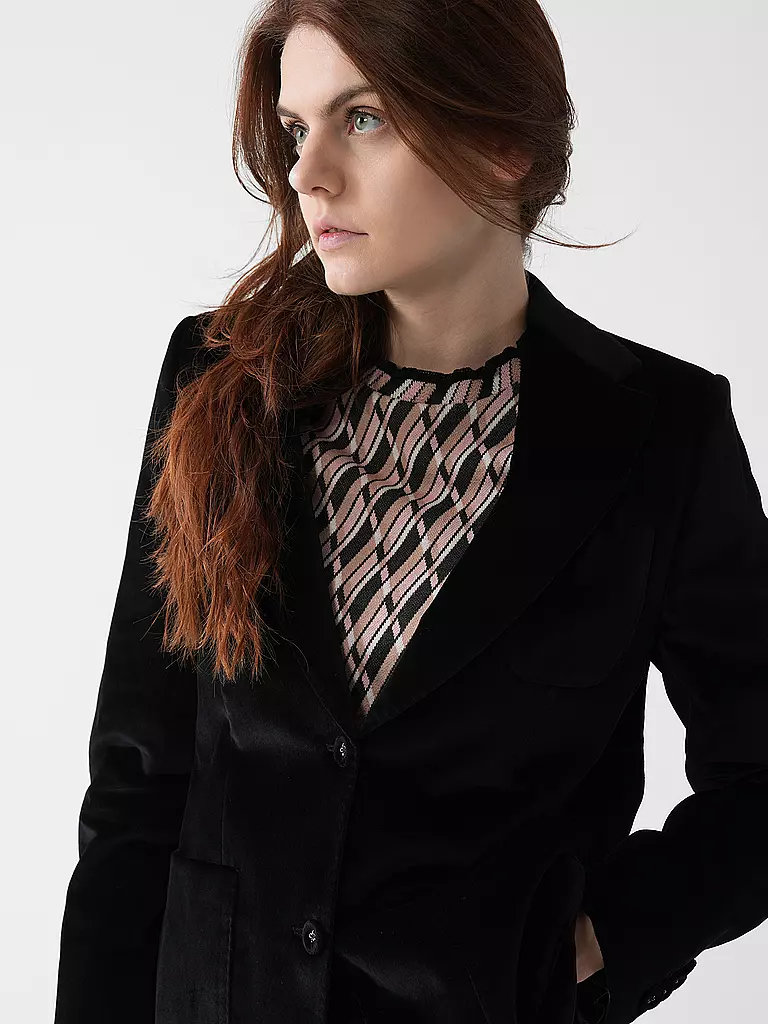 OFFICINE GENERALE Blazer schwarz