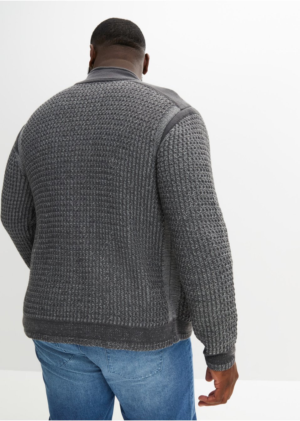 Gilet en maille structurée