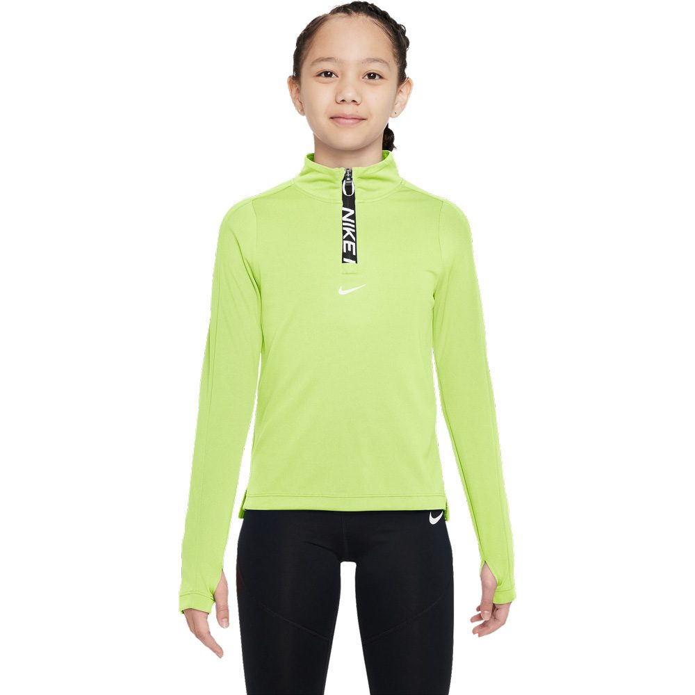 Nike Dri-Fit Longsleeve Mädchen lt lemon
