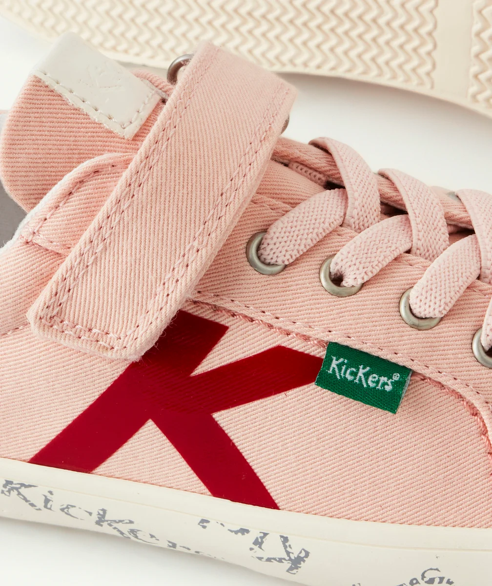 KICKERSBASKETS GODY ROSE CLAIR FILLE