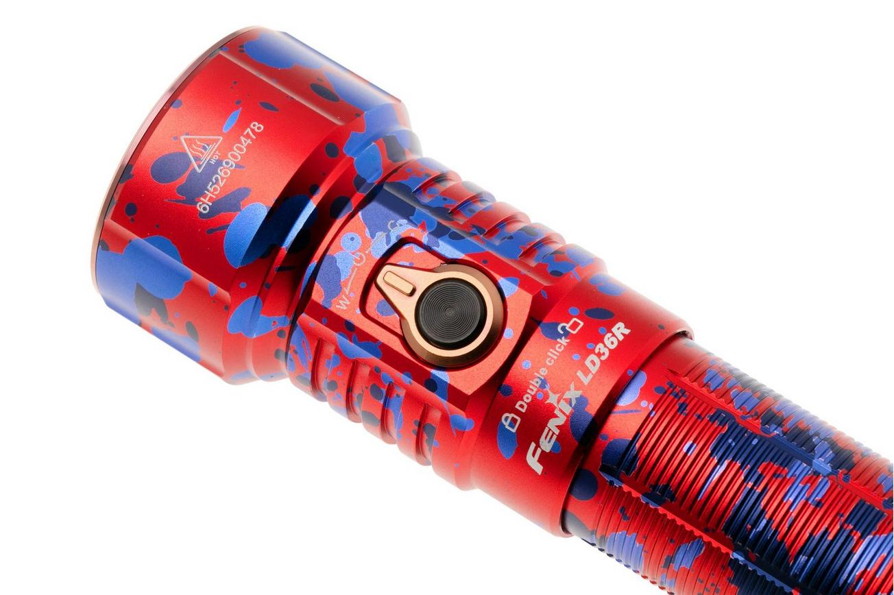 Fenix LD36R Flame Camo oplaadbare zaklamp, 3600 lumen
