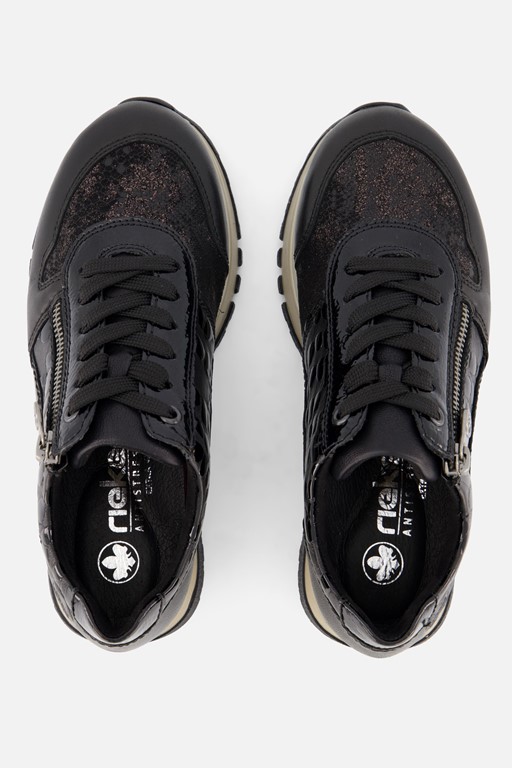 Rieker Sneakers zwart Synthetisch