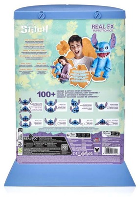 Disney Stitch Real FX Interaktiv Hånddukke