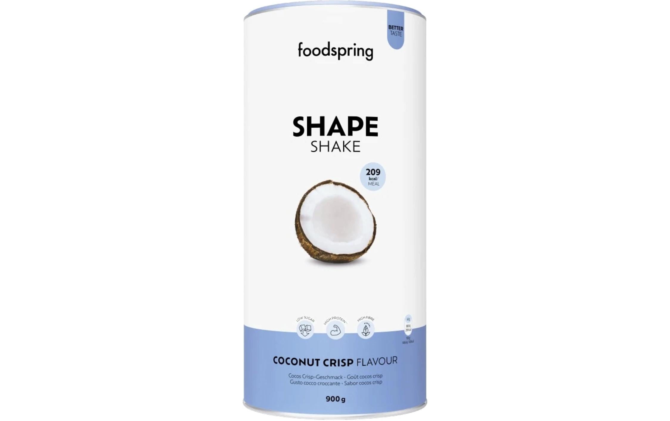 Pulver Shape Shake Coconut Crisp, 900gMahlzeitenersatz zum Abnehmen