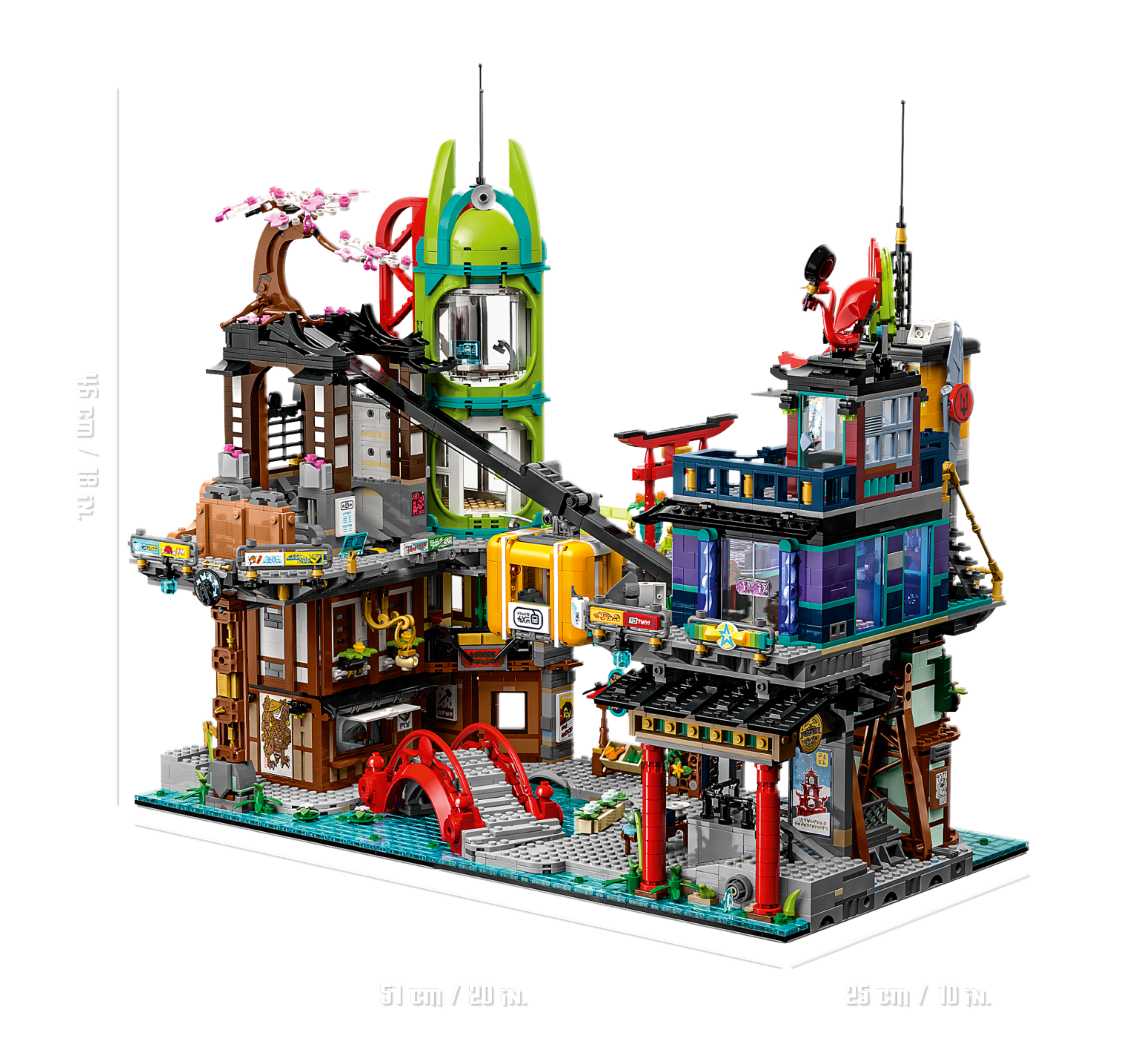 Mercados da cidade NINJAGO® 71799