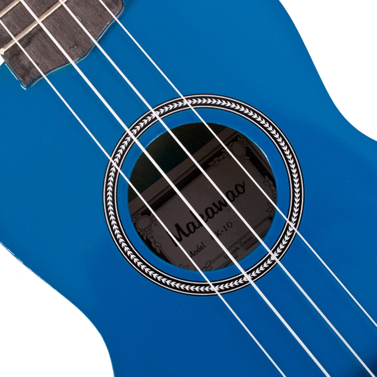 Makawao UK-10BU sopraan ukelele blauw