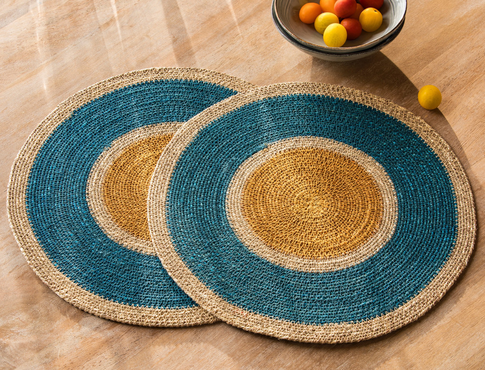 Lot de 2 sets de table-Asymétrie