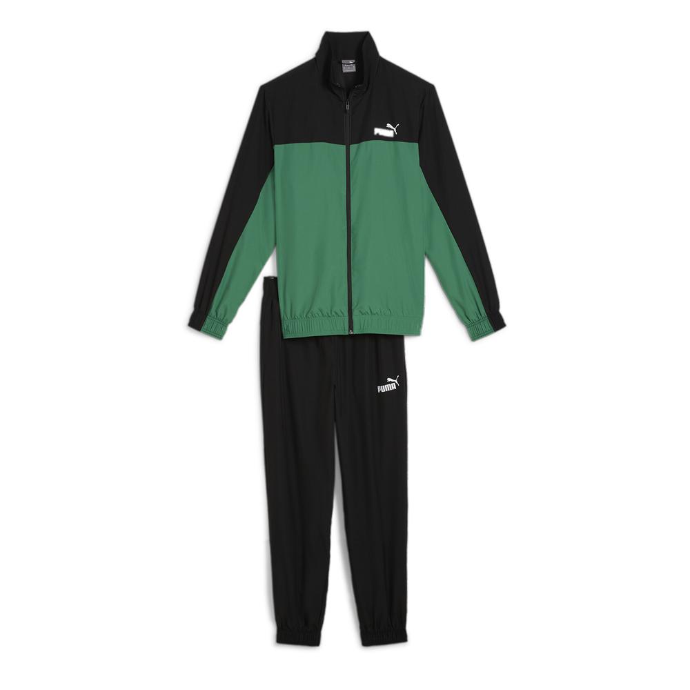 Puma Survêtement Noir/Vert Homme Puma Woven
