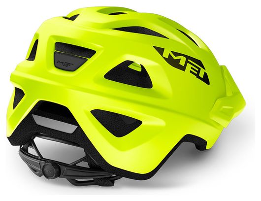 Casque All Mountain Met Echo Lime Green / Vert Mat
