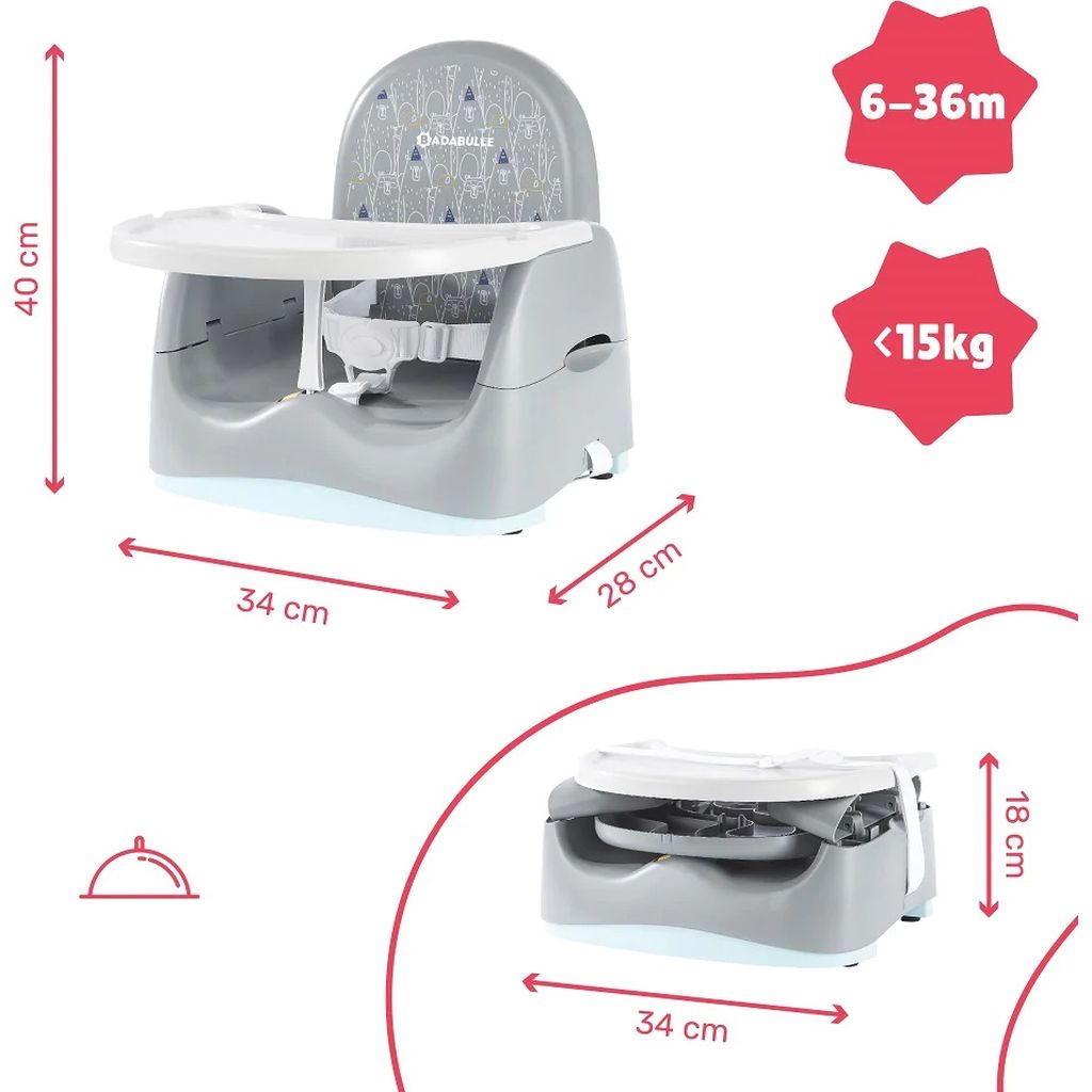 badabullebadabulle   Sitzerhöhung Home & Go Bears