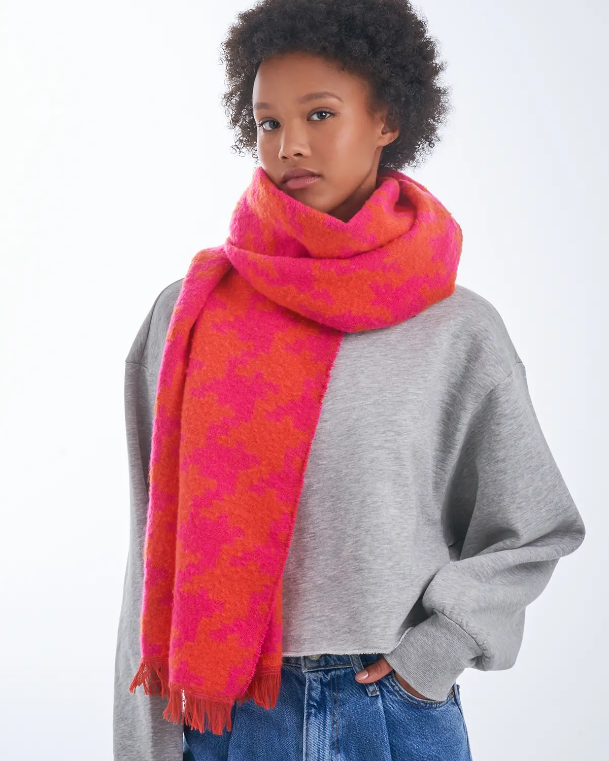 Schal - Fuchsia Fiesta