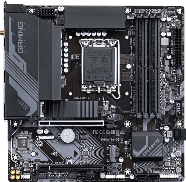 Gigabyte B760M GAMING X AX bundkort